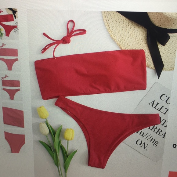 ROMWE Other - Romwe red bikini